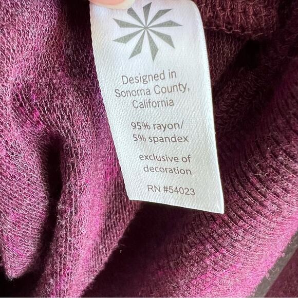 Athleta Inner Twist Hoodie Chianti Heather - Picture 7 of 11